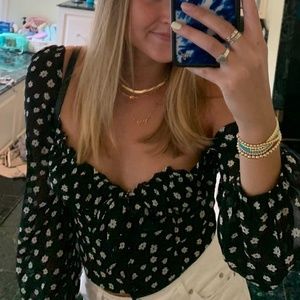 Princess Polly Floral Blouse